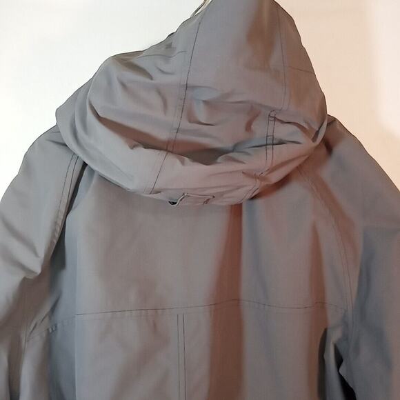 Lands End Jacket Mens XXL/T 50-52 Gray Detachable Hood - Picture 9 of 11